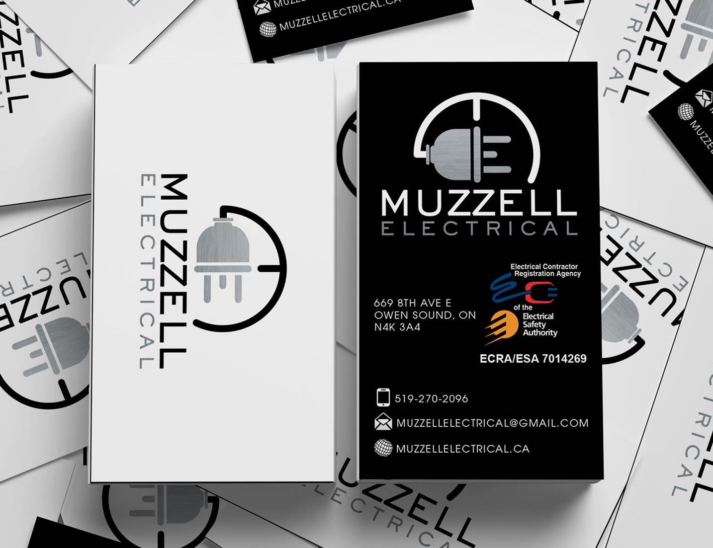 Muzzell Electrical Business Card